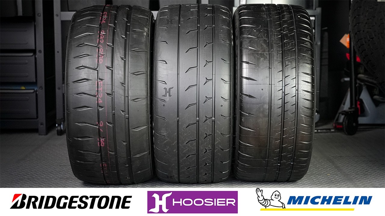 Michelin Pilot Sport Cup 2 R vs. Hoosier TrackAttack Pro vs. Bridgestone Potenza RE71 RS
