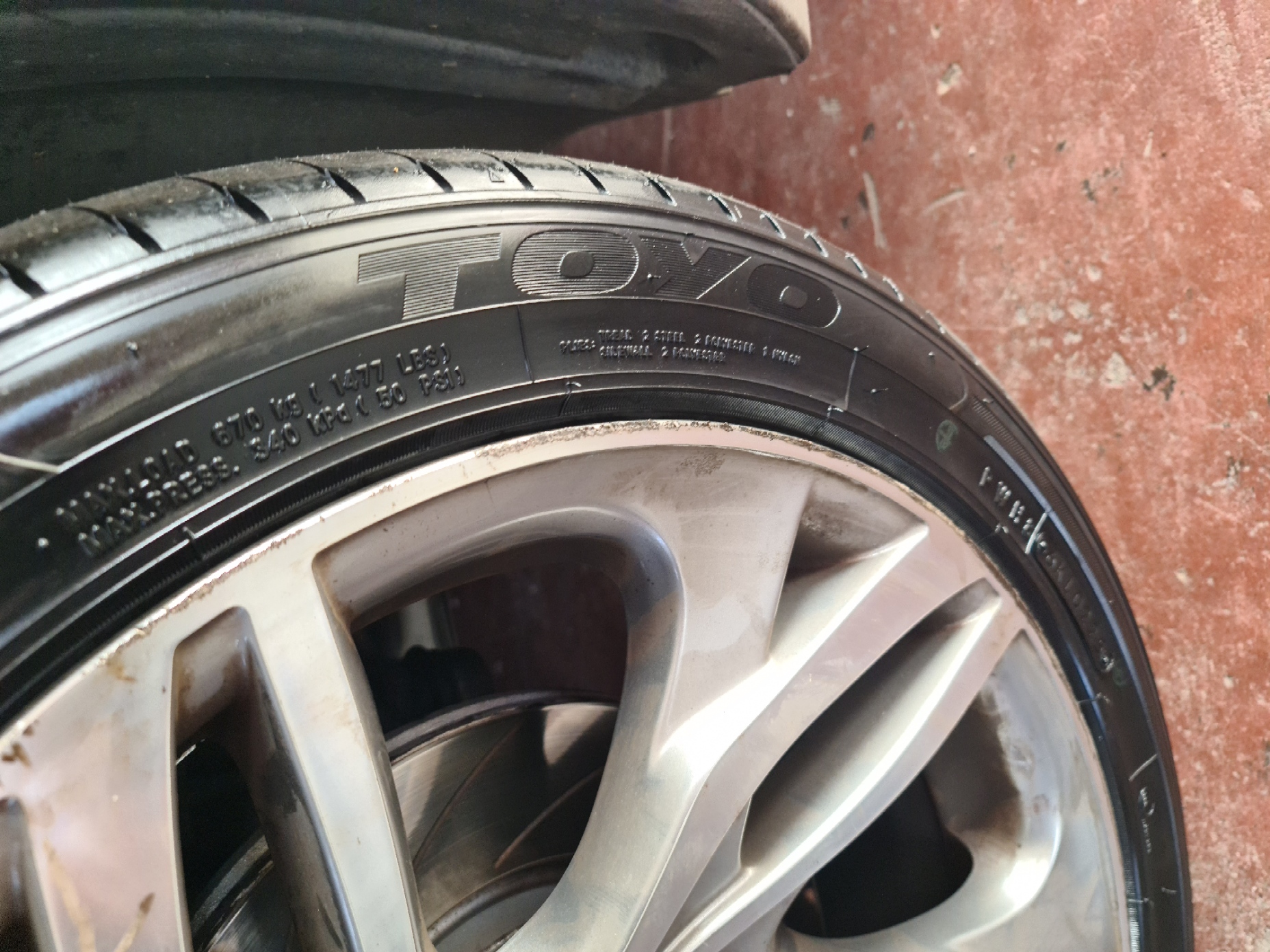 Toyo proxes comfort