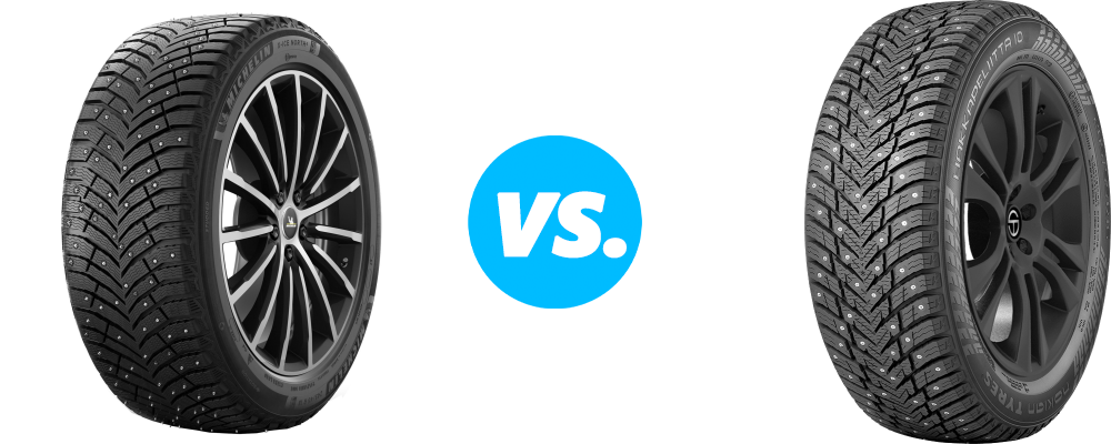 Michelin X Ice North 4 vs Nokian Hakkapeliitta 10